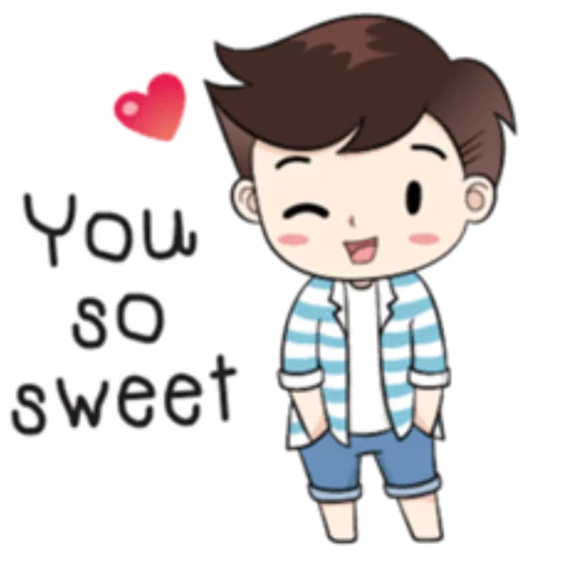 😉 Стикер «Cute Couples» для Telegram