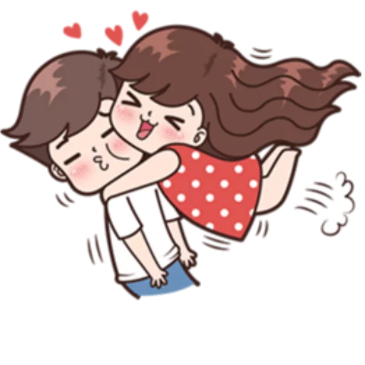 🤗 Стикер «Cute Couples» для Telegram