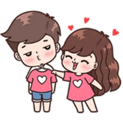 👕 Стикер «Cute Couples» для Telegram