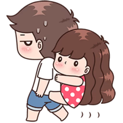 🤗 Стикер «Cute Couples» для Telegram