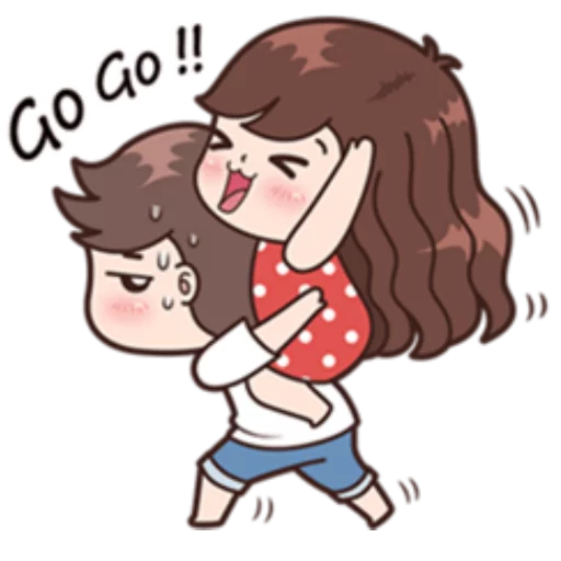 🤠 Стикер «Cute Couples» для Telegram