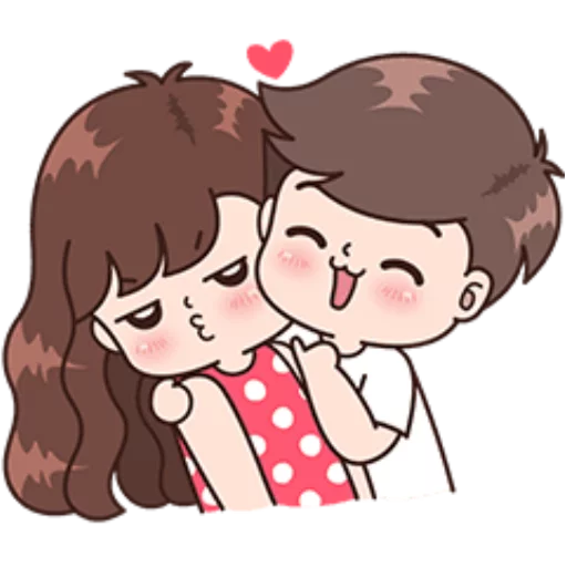 😙 Стикер «Cute Couples» для Telegram