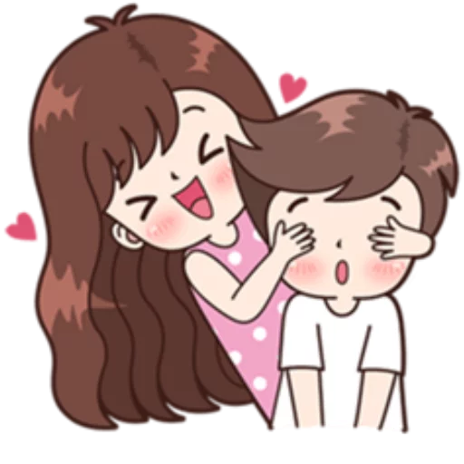 🙈 Стикер «Cute Couples» для Telegram