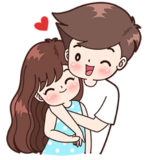 👐 Стикер «Cute Couples» для Telegram