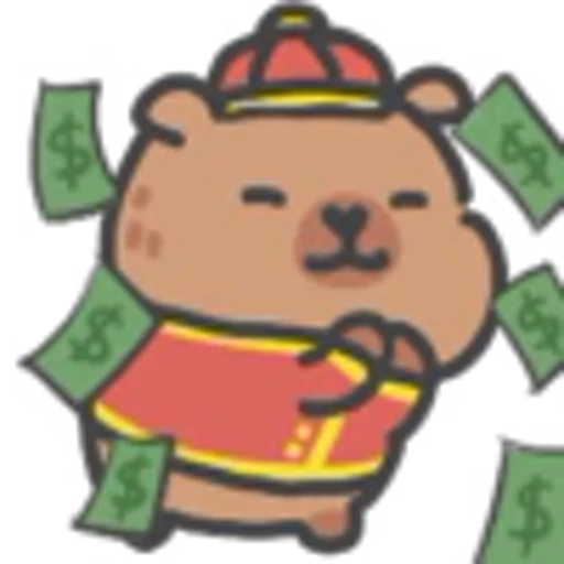 💵 Эмодзи «Capybara» для Telegram