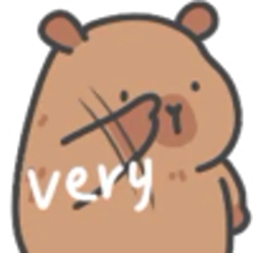 👌 Эмодзи «Capybara» для Telegram