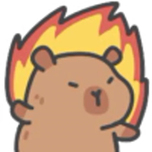 🔥 Эмодзи «Capybara» для Telegram