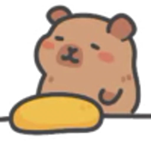 😴 Эмодзи «Capybara» для Telegram