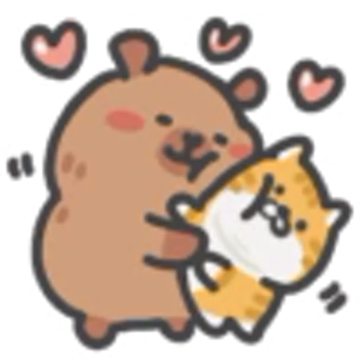 💕 Эмодзи «Capybara» для Telegram