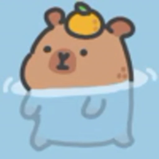 🍊 Эмодзи «Capybara» для Telegram