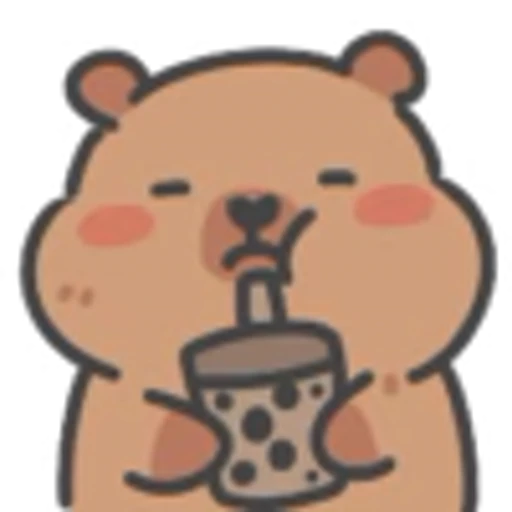 🧋 Эмодзи «Capybara» для Telegram