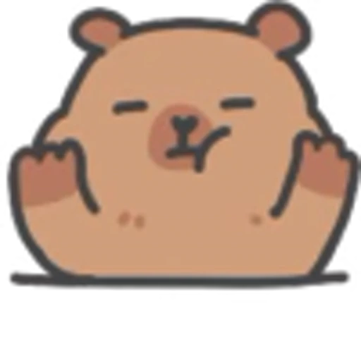 😤 Эмодзи «Capybara» для Telegram