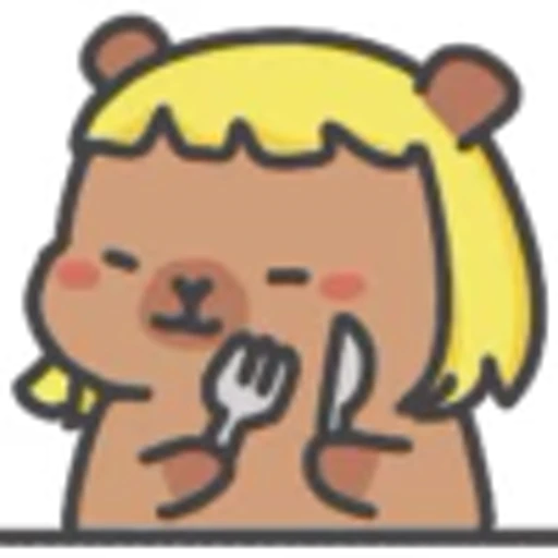 🍴 Эмодзи «Capybara» для Telegram