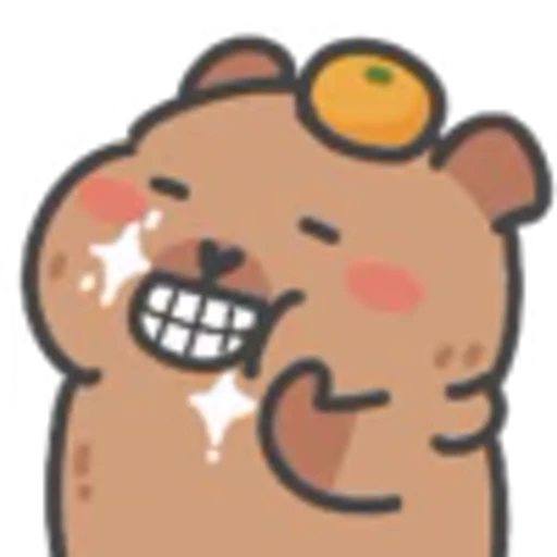😬 Эмодзи «Capybara» для Telegram