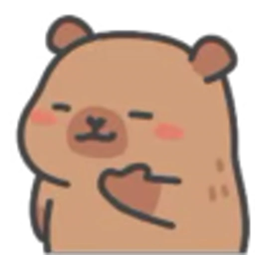 ☺️ Эмодзи «Capybara» для Telegram
