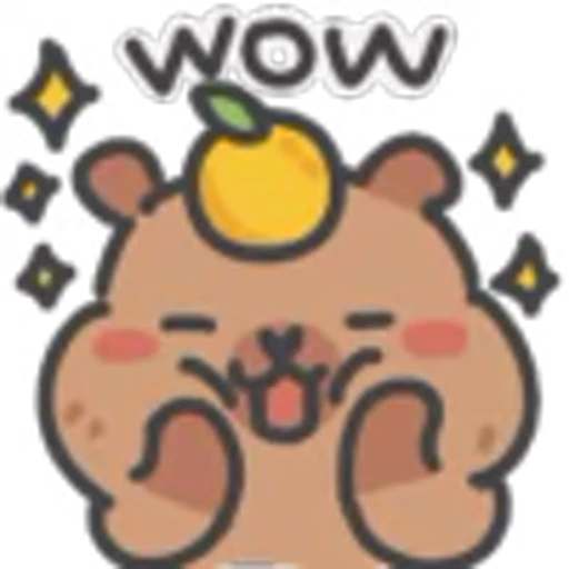😳 Эмодзи «Capybara» для Telegram