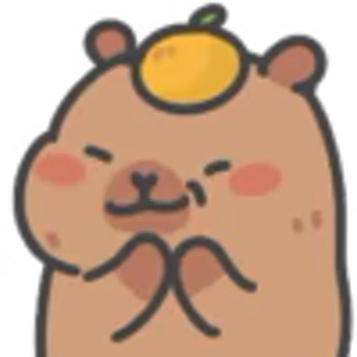 ☺️ Эмодзи «Capybara» для Telegram