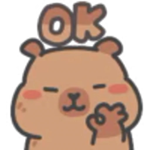 👌 Эмодзи «Capybara» для Telegram