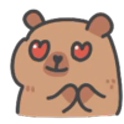 😍 Эмодзи «Capybara» для Telegram