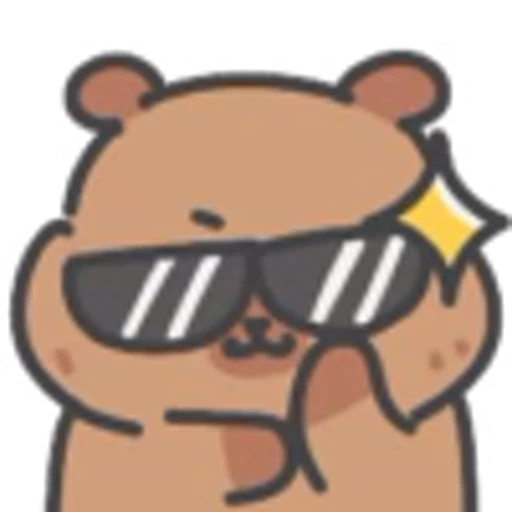 Эмодзи «Capybara» для Telegram — обложка