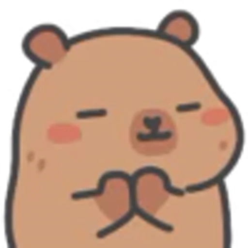 👏 Эмодзи «Capybara» для Telegram