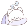 😴 Эмодзи «cutecutestatic 1» для Telegram
