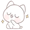 😌 Эмодзи «cutecutestatic 1» для Telegram