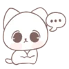 😕 Эмодзи «cutecutestatic 1» для Telegram