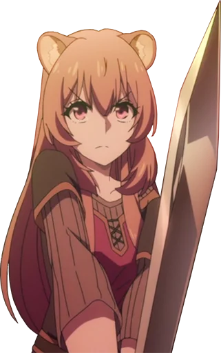 ⚔️ Стикер «Raphtalia Pack (Tate no Yuusha no Nariagari)» для Telegram