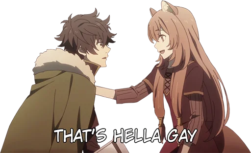 👫 Стикер «Raphtalia Pack (Tate no Yuusha no Nariagari)» для Telegram
