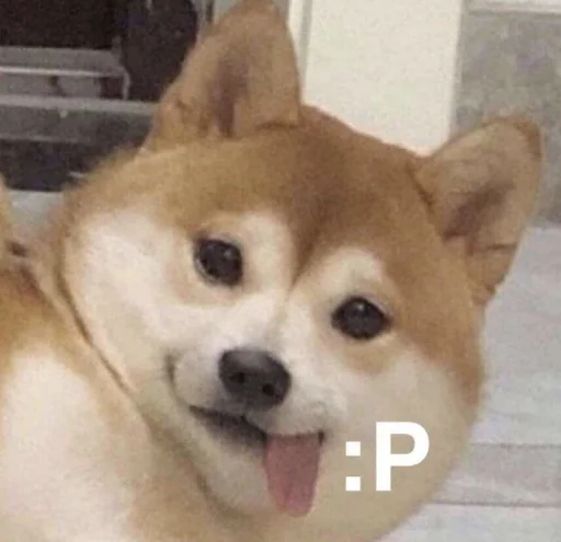 Стикерпак cute dogs meme для Telegram