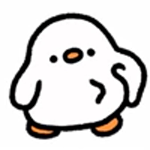 Стикерпак cuteduckemoji для Telegram