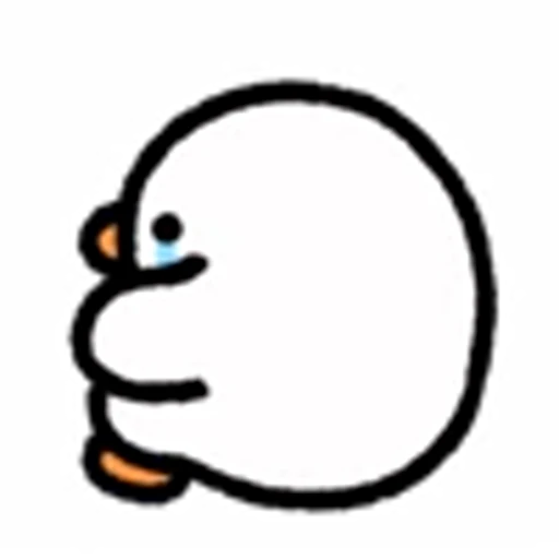 😭 Эмодзи «cuteduckemoji» для Telegram