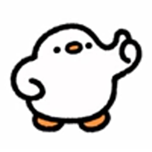 👍 Эмодзи «cuteduckemoji» для Telegram