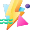⚡️ Эмодзи «3D рандом» для Telegram