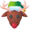 🦌 Эмодзи «3D рандом» для Telegram