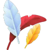 🪶 Эмодзи «3D рандом» для Telegram