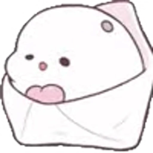 🖤 Эмодзи «cute blob» для Telegram
