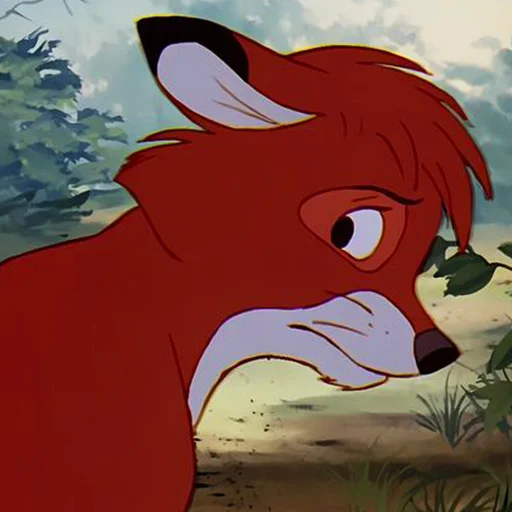 😔 Стикер «cute foxes» для Telegram