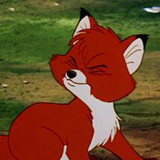 😖 Стикер «cute foxes» для Telegram