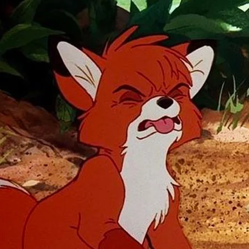 😝 Стикер «cute foxes» для Telegram