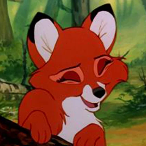 😄 Стикер «cute foxes» для Telegram
