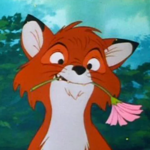 🌸 Стикер «cute foxes» для Telegram