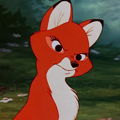 😠 Стикер «cute foxes» для Telegram