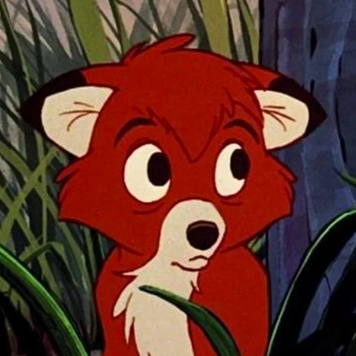 😕 Стикер «cute foxes» для Telegram