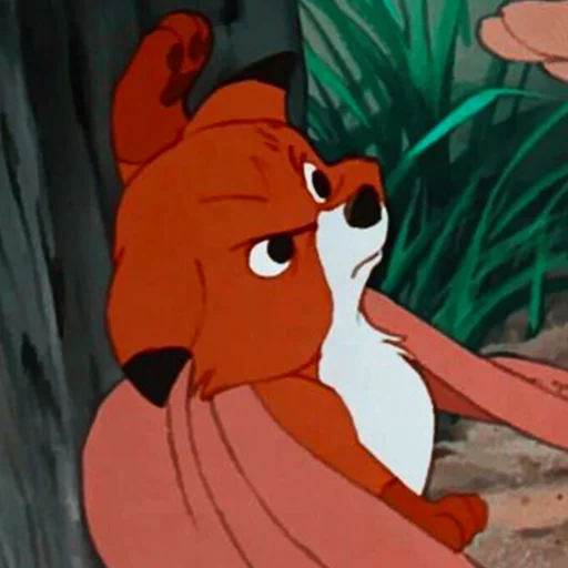 😠 Стикер «cute foxes» для Telegram