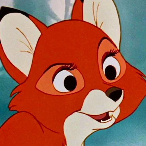😛 Стикер «cute foxes» для Telegram