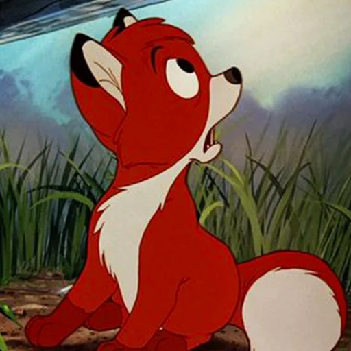 😶 Стикер «cute foxes» для Telegram