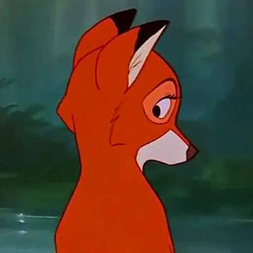 🙁 Стикер «cute foxes» для Telegram