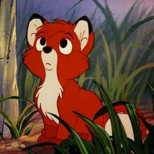 🙄 Стикер «cute foxes» для Telegram
